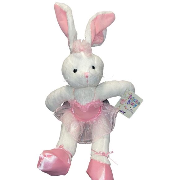 Ganz 16" Plush Bunny Rabbit Ballerina Tutu Stuffed Animal Nursery Shower Gift - Picture 6 of 11